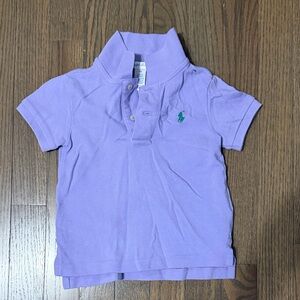 Ralph Lauren Lavender Kids Polo Shirt